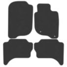 Car Mat Co. Mitsubishi L200 Double Cab 2015 - 2021 Carpet & Rubber Car Mats 4 Piece Set