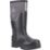 Muck Boots Grit S5 Size 8  Black & Grey  Safety Wellies