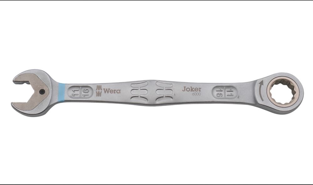 Wera 6000 Joker Combination Ratchet Spanner 11/16"