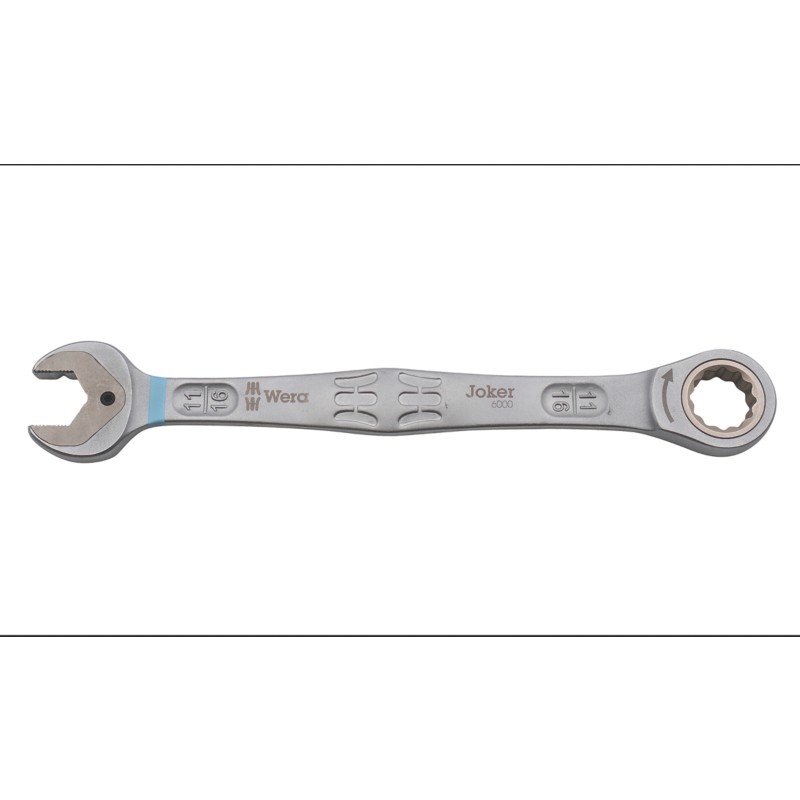 Wera 6000 Joker Combination Ratchet Spanner 11/16"