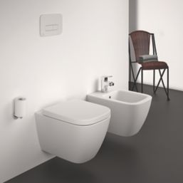 Ideal Standard i.life S Soft-Close Compact Wall-Hung Toilet Bowl