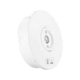 Sylvania LiFeSafe Fixed  Semi-Recessed Non-Maintained Emergency LED Downlight White 2.2W 280/250lm 155mm