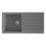 ETAL Comite 1 Bowl Composite Kitchen Sink Grey Reversible 1000mm x 500mm