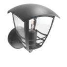 Philips Creek Outdoor Up Wall Light Black