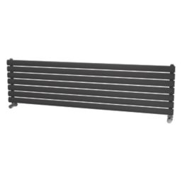Ximax Fortuna 410mm x 1500mm 2300BTU Anthracite Horizontal Designer Radiator