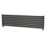 Ximax Fortuna 410mm x 1500mm 2300BTU Anthracite Horizontal Designer Radiator