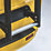 Van Guard VGL7-05 Citroen Relay 2006 on 7-Treads ULTI Rear Door Ladder for H2 & H3 1860mm