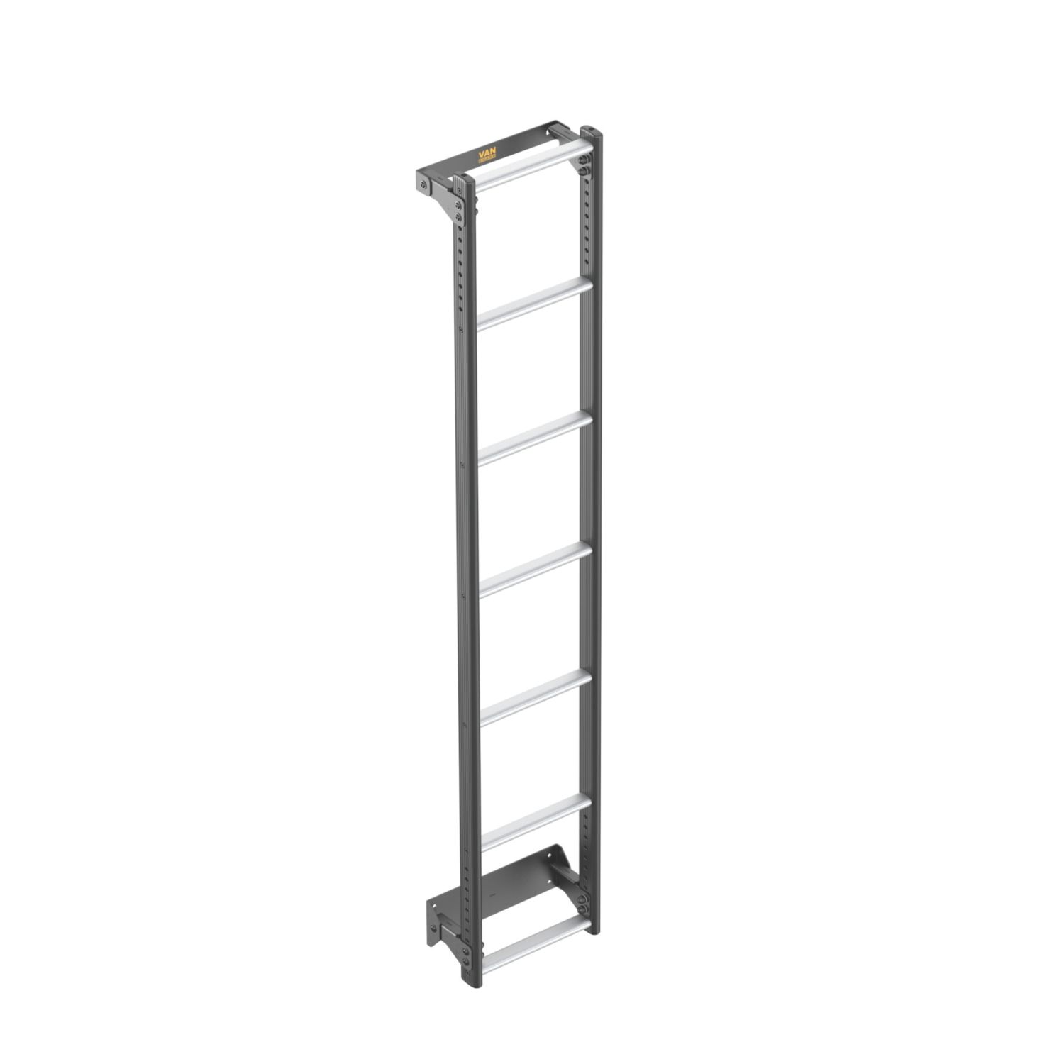 Van Guard VGL7-05 Citroen Relay 2006 on 7-Treads ULTI Rear Door Ladder for H2 & H3 1860mm (909VH)