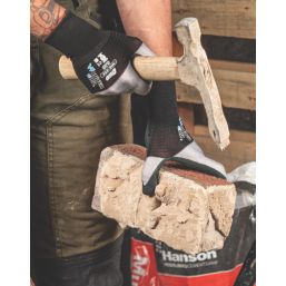 Wonder Grip WG-555 Duo  Gloves Black/White Medium