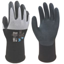 Wonder Grip WG-555 Duo  Gloves Black/White Medium