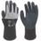 Wonder Grip WG-555 Duo  Gloves Black/White Medium