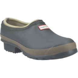 Hunter Gardener Size 8  Green Waterproof Slip-On Non Safety Work Clogs