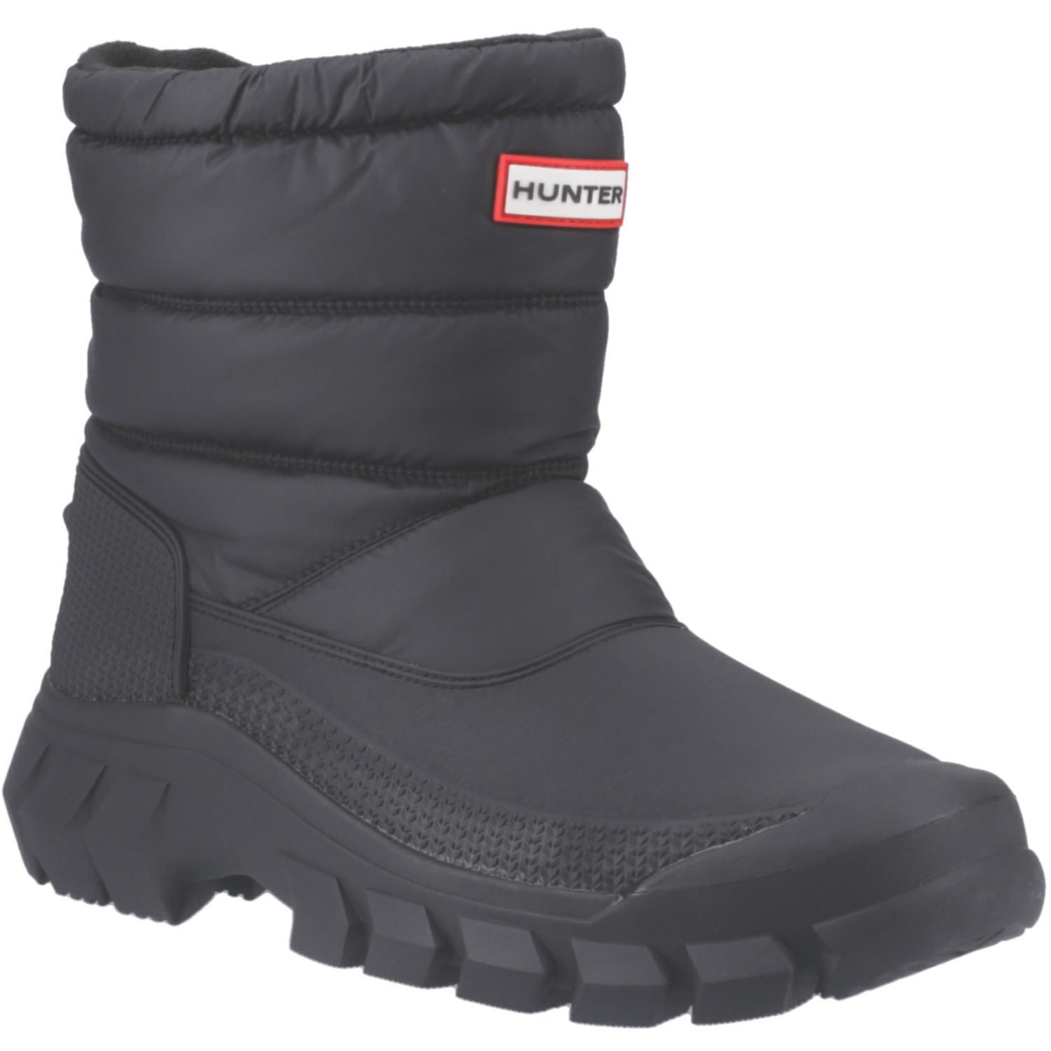 Hunter Intrepid Short Snow Size 6 Black Non Safety Wellies (909YG)
