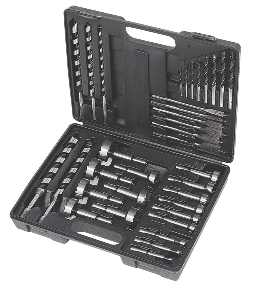 Wood Wood Drill Bit Set 35 Pieces