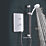 Mira Sport White / Chrome 7.5kW  Electric Shower