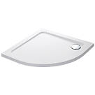 Mira Flight Low Quadrant Shower Tray White 900 x 900 x 40mm