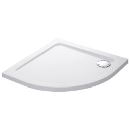 Mira Flight Low Quadrant Shower Tray White 900mm x 900mm x 40mm
