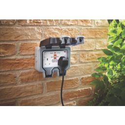 Waterproof Outdoor Extension Cord Safety Junction Box - Protect Your Outlet  & Cable Connections!