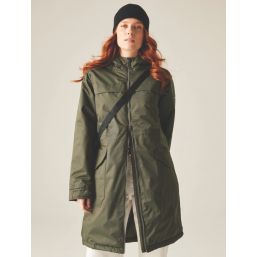 Regatta Romine II Waterproof & Breathable Womens Jacket Dark Khaki (Black) Size 14