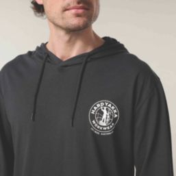 Hard Yakka Heritage Icon Lightweight  Hooded Sweatshirt Charcoal Large 30" Chest