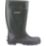 Centek  Size 11  Green Steel Toe Cap Safety Wellies
