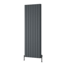 Reina Loco Double 1800mm x 660mm 7170BTU Anthracite Vertical Designer Radiator