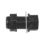 FloPlast Overflow Tank Connector Black 21.5mm 5 Pack
