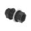 FloPlast Overflow Tank Connector Black 21.5mm 5 Pack