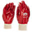 Site  PVC Fully-Coated Gloves Red Large