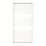 GoodHome Jade Vertical Water Towel Warmer 1000mm x 500mm White 1863BTU