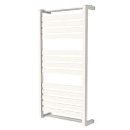 GoodHome 1000mm x 500mm 1863BTU White Flat  Towel Radiator