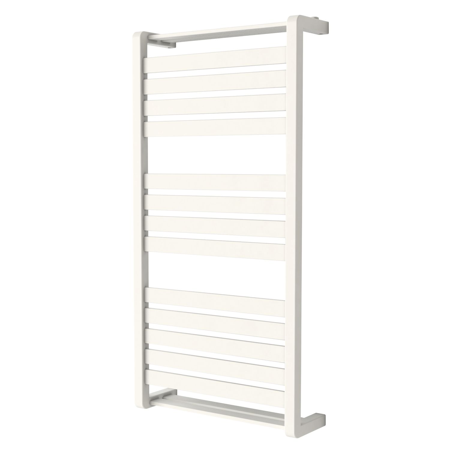 GoodHome 1000mm x 500mm 1863BTU White Flat Towel Radiator (910HG)