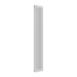 Reina 1800mm x 290mm 3449BTU White Vertical 3 Column Radiator