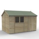 Forest Timberdale 12' x 8' 6" (Nominal) Reverse Apex Tongue & Groove Timber Shed
