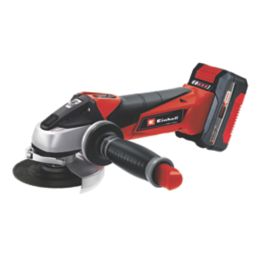 Einhell TE-AG 18/115 Li 18V 1 x 4.0Ah Li-Ion Power X-Change 4.5"  Cordless Angle Grinder