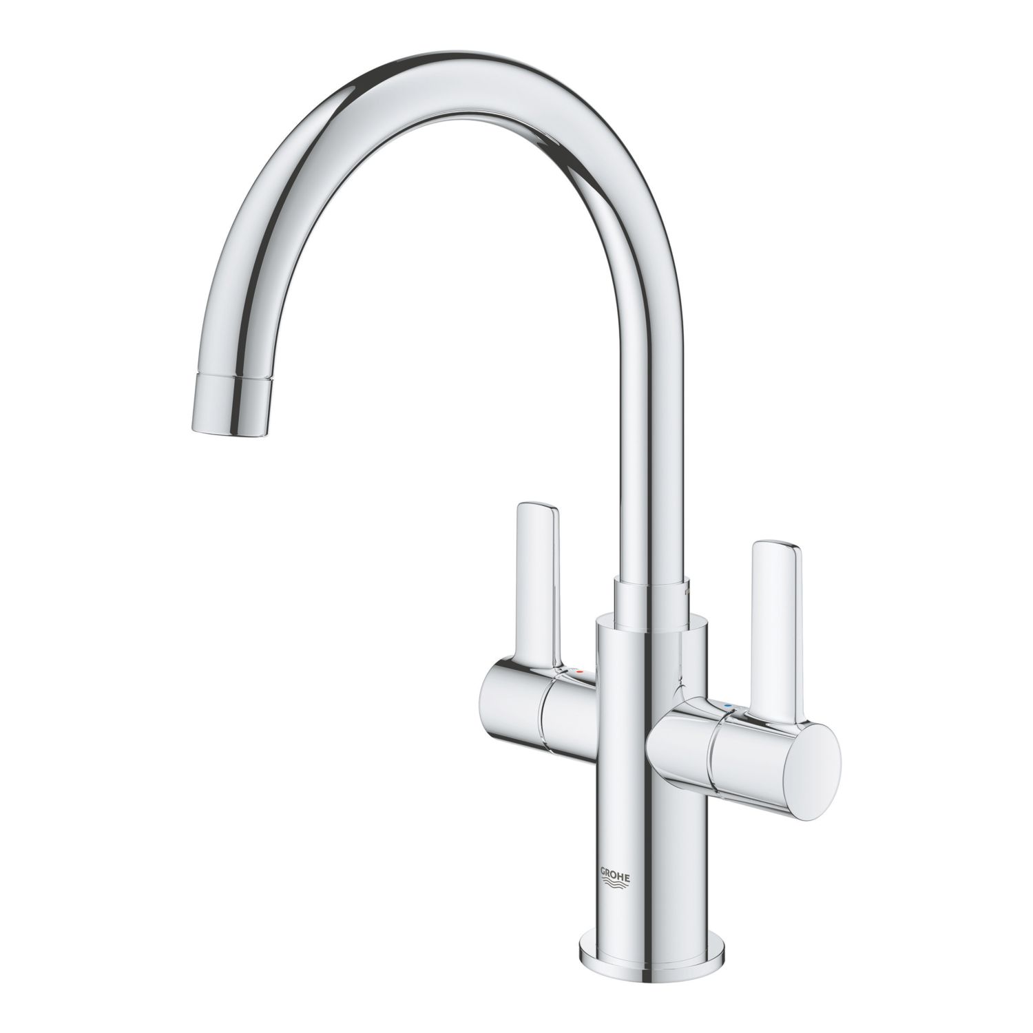 Grohe Start Twin Lever Mono Mixer Chrome (910VY)