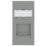British General  Modular RJ45 Ethernet Socket Grey