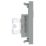 British General  Modular RJ45 Ethernet Socket Grey