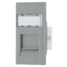 British General  Modular RJ45 Ethernet Socket Grey