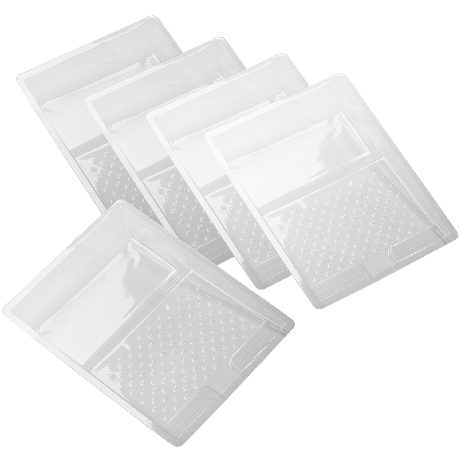 No Nonsense 9" Tray Inserts Clear 5 Pack (9115V)