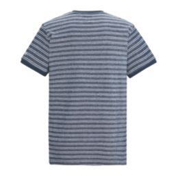 Regatta Benlin Short Sleeve T-Shirt Moonlight Denim / White Stripe X Large 46.8" Chest