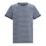 Regatta Benlin Short Sleeve T-Shirt Moonlight Denim / White Stripe X Large 46.8" Chest