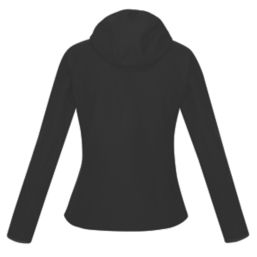 Regatta Arec Womens Softshell Hooded Jacket Black Size 8