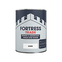 Fortress Trade  Primer & Undercoat White 1Ltr