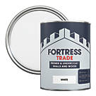 Fortress Trade  Primer & Undercoat White 1Ltr