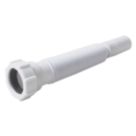 Flomasta  Flexible Waste Pipe White 32mm x 300-700mm