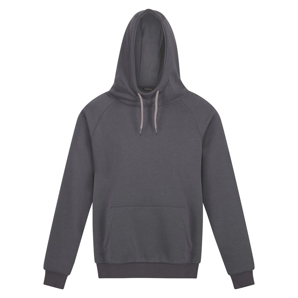 Regatta Pro Overhead Hoodie Seal Grey Medium 40" Chest Screwfix