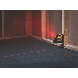 DeWalt DCE088D1R-GB 12V 1 x 2.0Ah Li-Ion XR Red Self-Levelling Cross-Line Laser Level