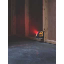 DeWalt DCE088D1R-GB 12V 1 x 2.0Ah Li-Ion XR Red Self-Levelling Cross-Line Laser Level