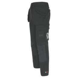 Herock Spector Work Trousers Black 30" W 32" L